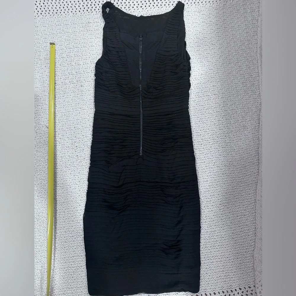 ALICE + OLIVIA WOMENS Elegant Black Sleeveless Dress SIZE 2 - Picture 7 of 12